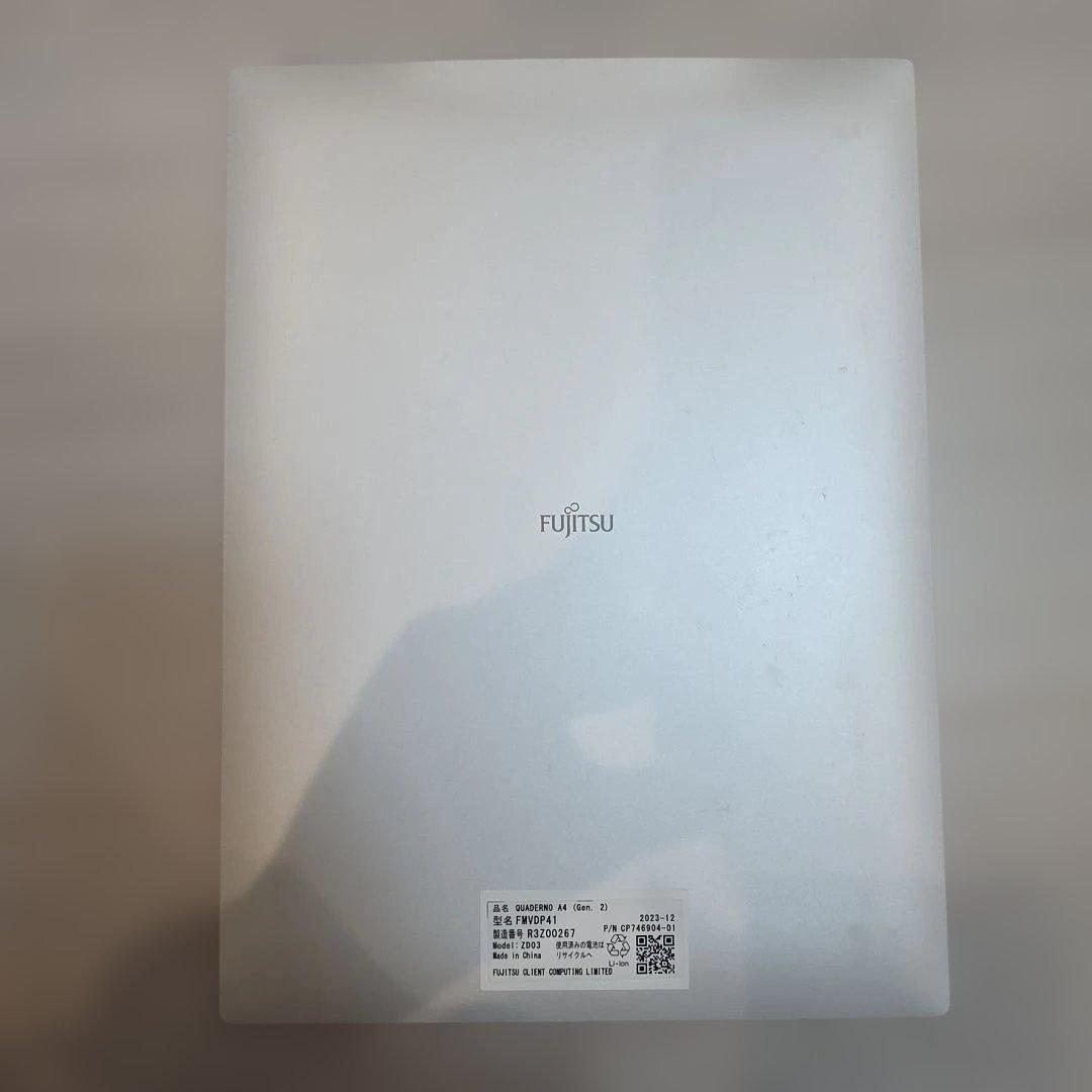 富士通 QUADERNO A4 Gen.2 FMPWD41 電子ペーパー