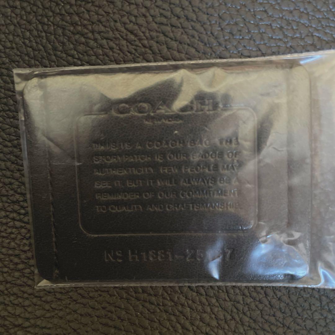 COACH‼️未使用状態(^^)BLACKレザートートバッグ‼️