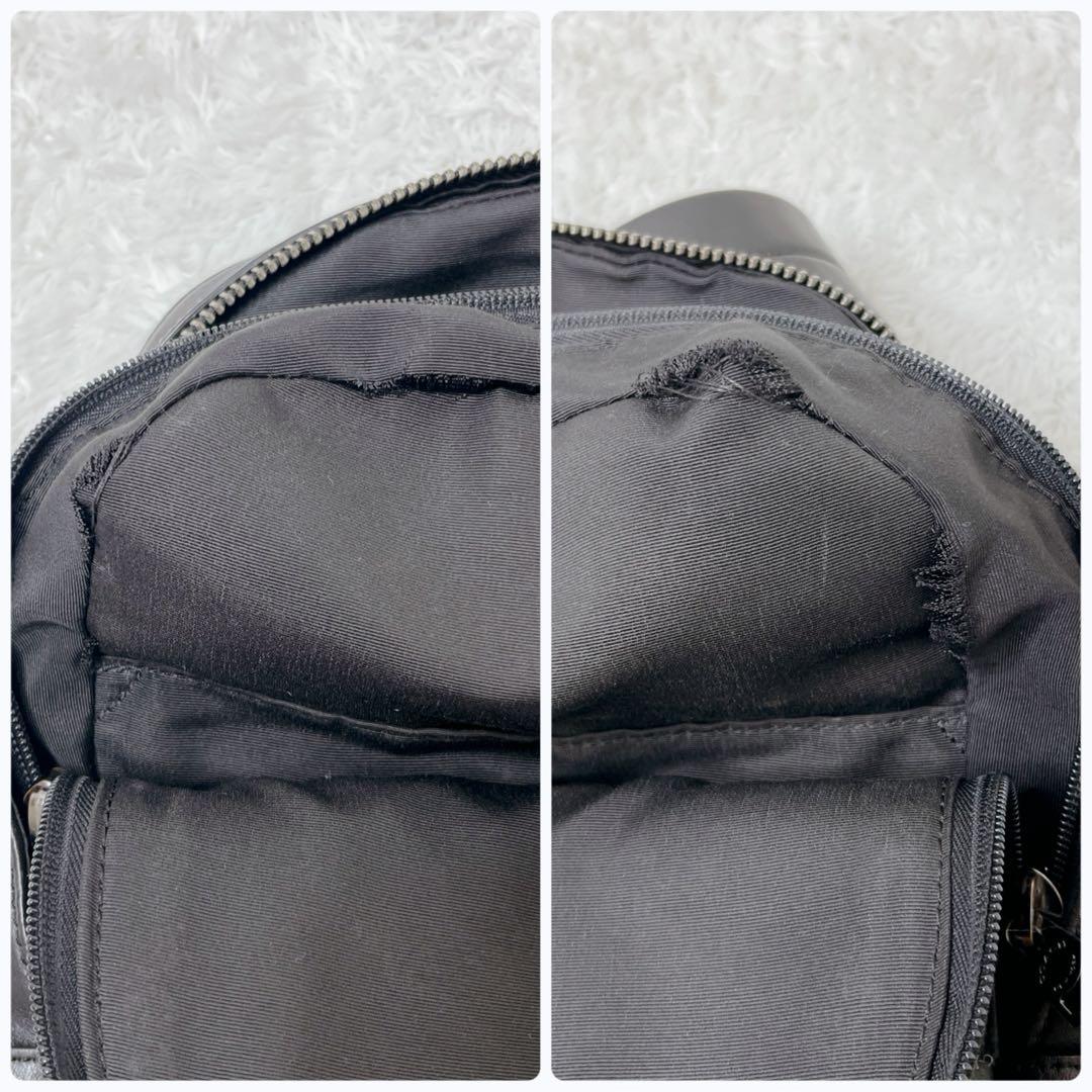 バッグ COACH Graham Backpack all Leather Black