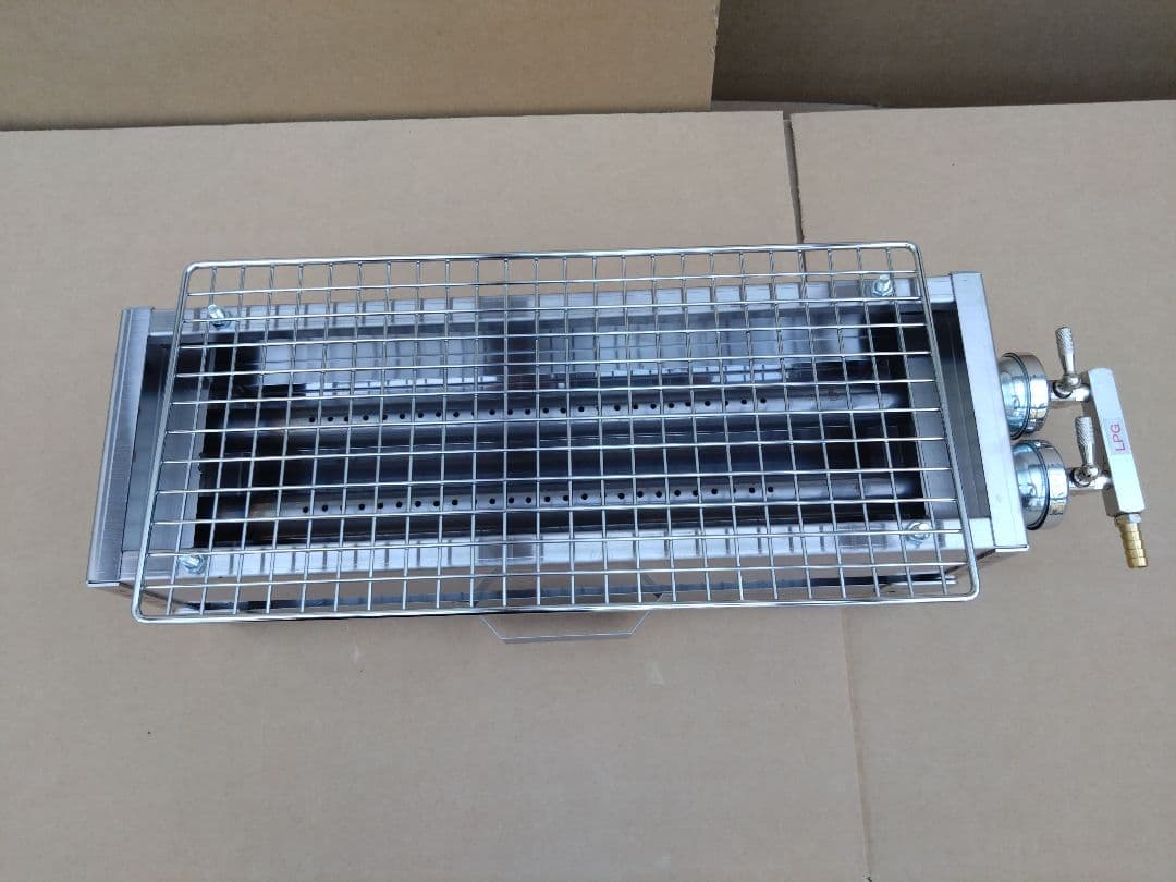 焼鳥機 網焼き 磯料理 ガス厨房機器海鮮魚介類 海の家 イベント やきとり 新品