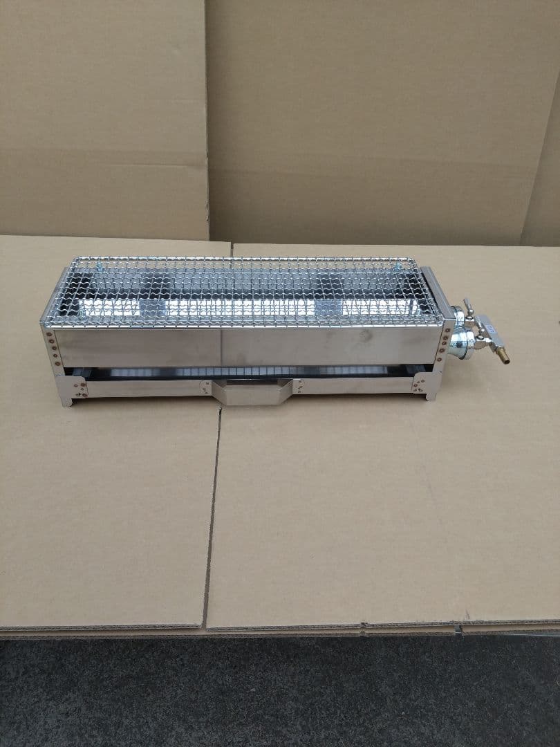 焼鳥機 網焼き 磯料理 ガス厨房機器海鮮魚介類 海の家 イベント やきとり 新品