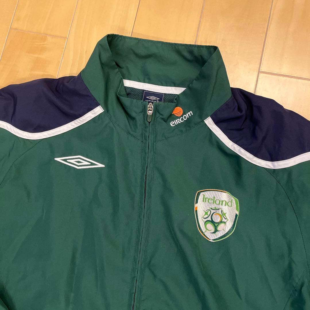◾️希少　アイルランド　サッカー代表セットアップジャージ　UMBRO XL 美品