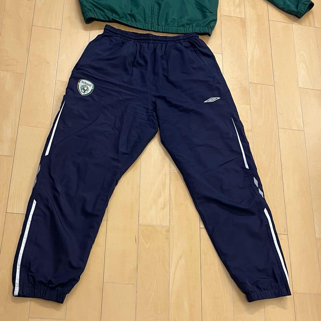 ◾️希少　アイルランド　サッカー代表セットアップジャージ　UMBRO XL 美品