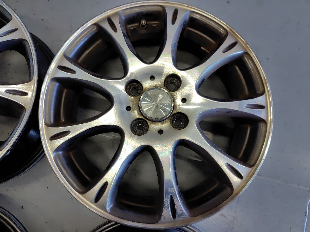 社外15インチアルミホイール4本セット/11000円