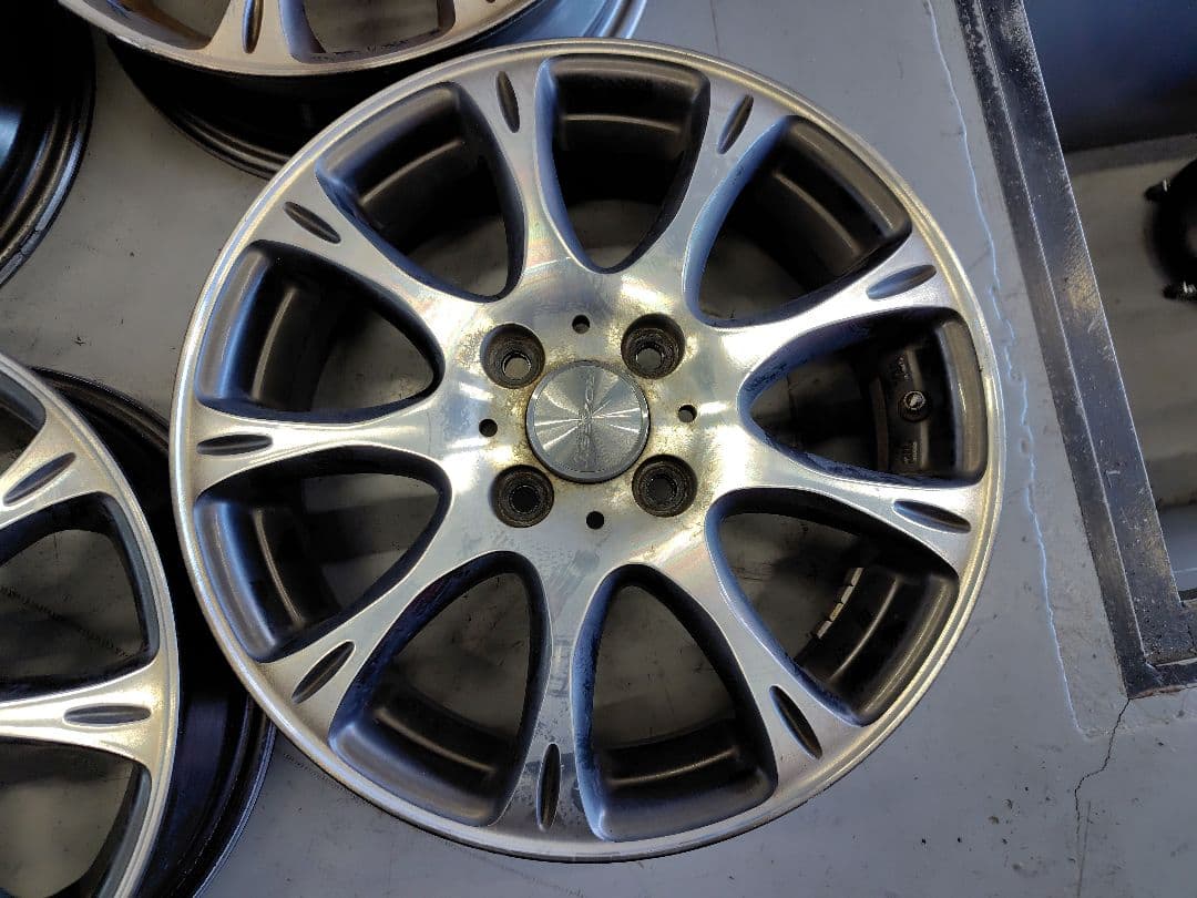 社外15インチアルミホイール4本セット/11000円