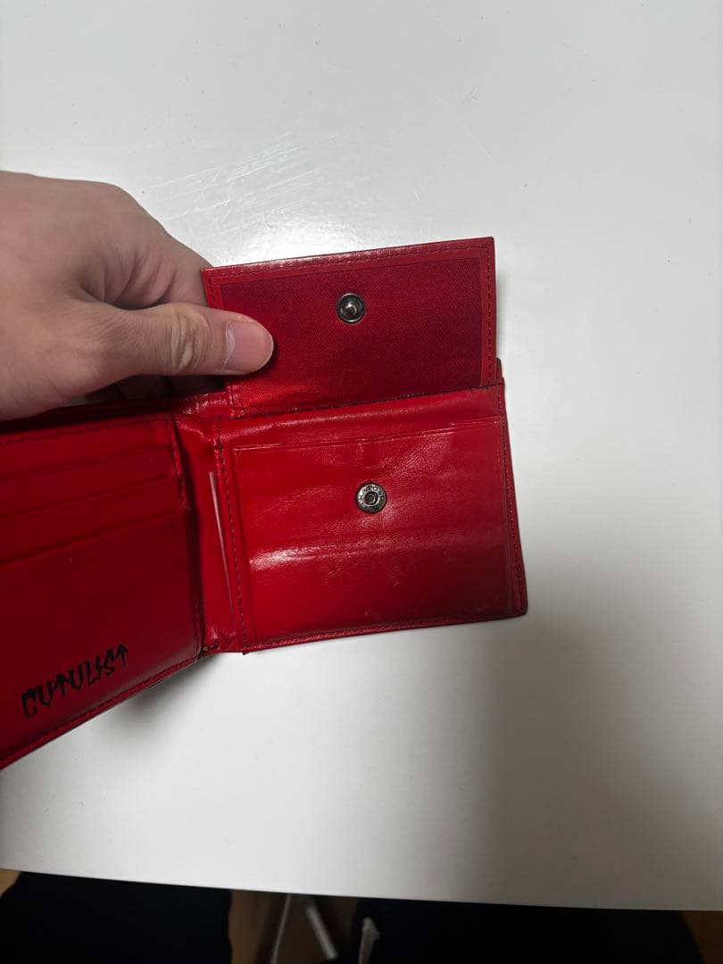 カタリスト　レザー黒　二つ折り財布