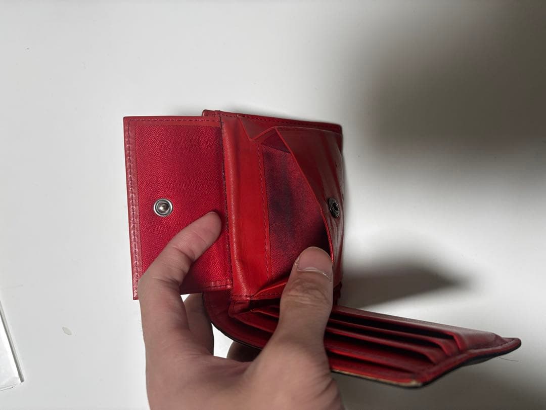 カタリスト　レザー黒　二つ折り財布