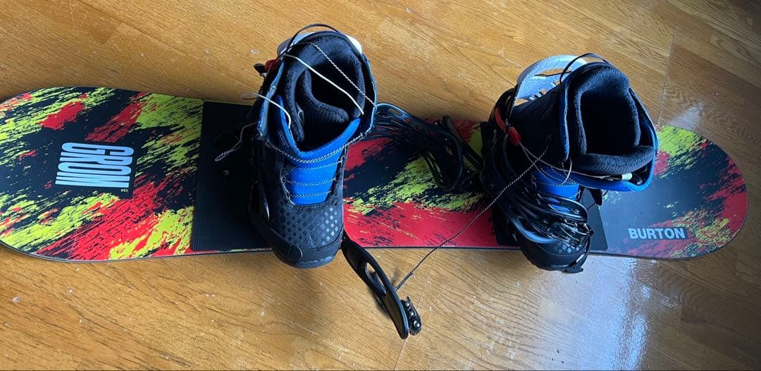 Burton キッズスノーボード 130cm ブーツ25cm セット