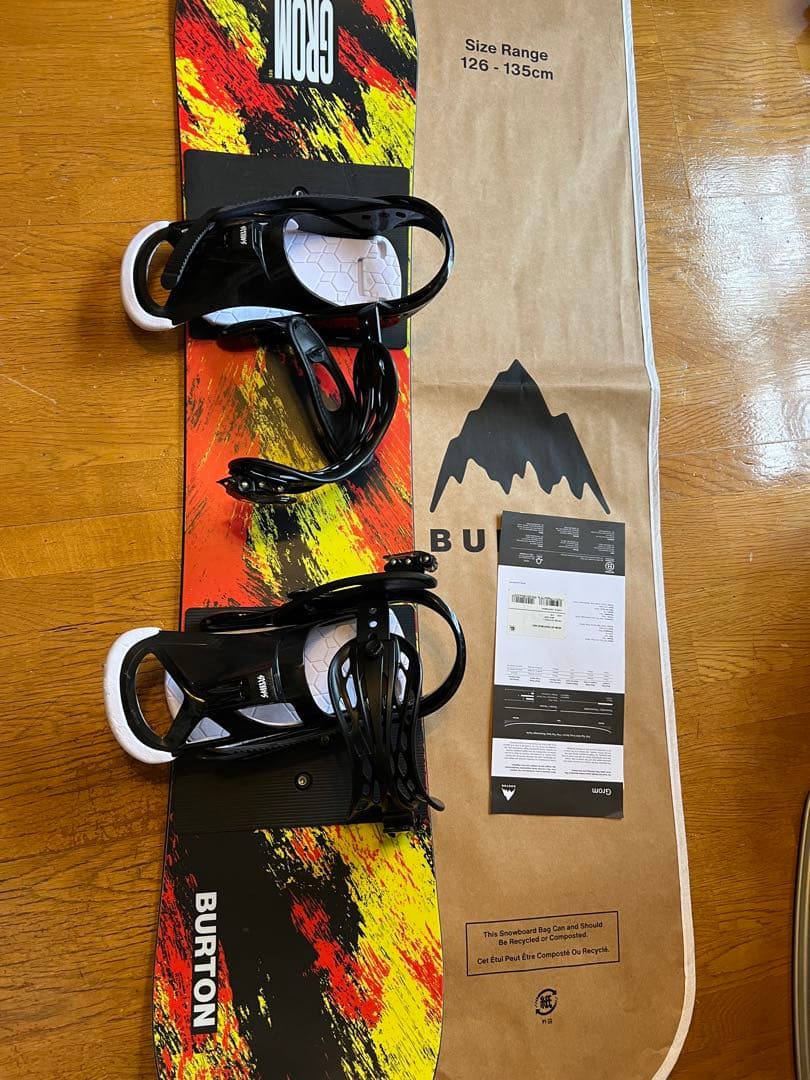 Burton キッズスノーボード 130cm ブーツ25cm セット