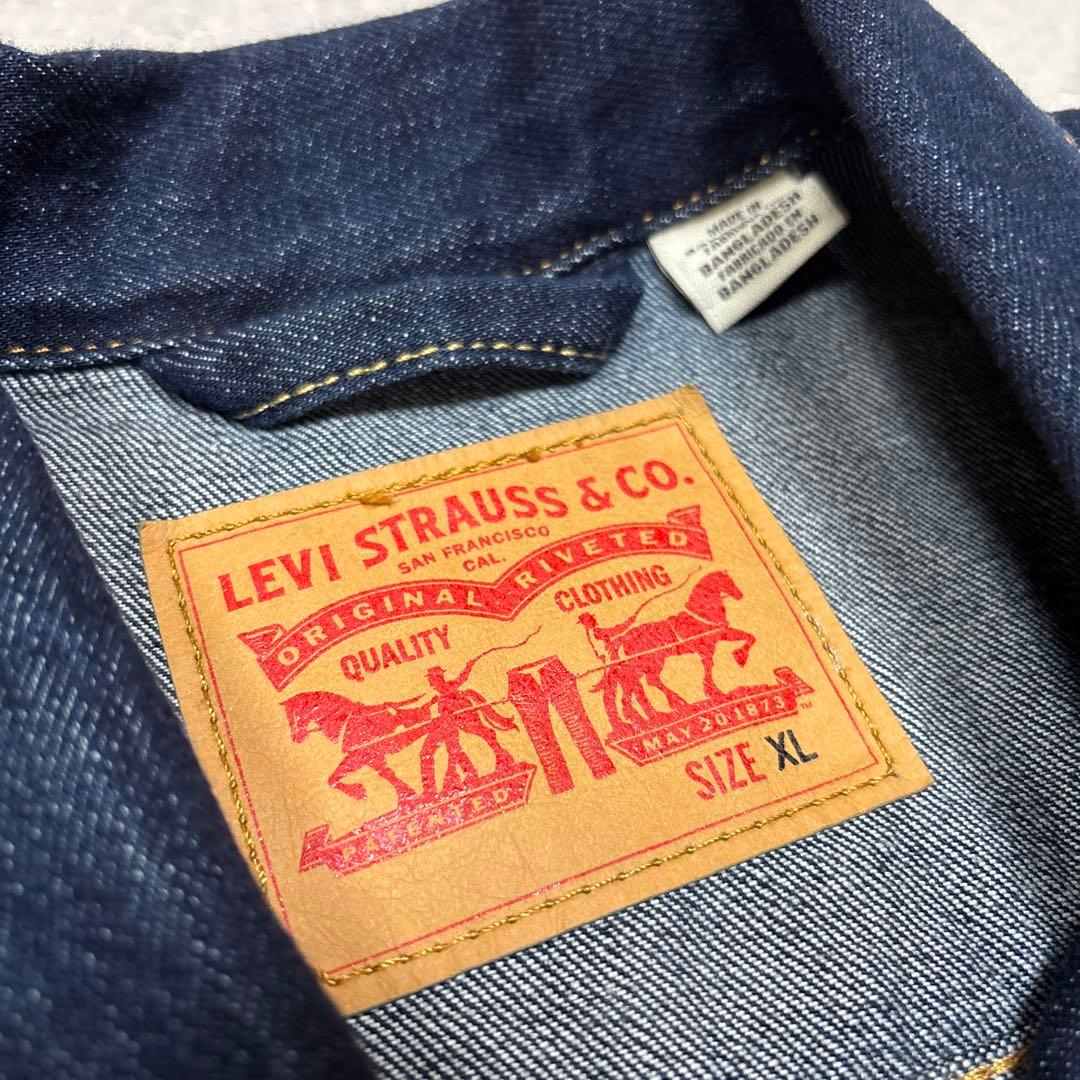 未使用級✨XL リーバイス 72334 デニムジャケット70506型 ポケ付き