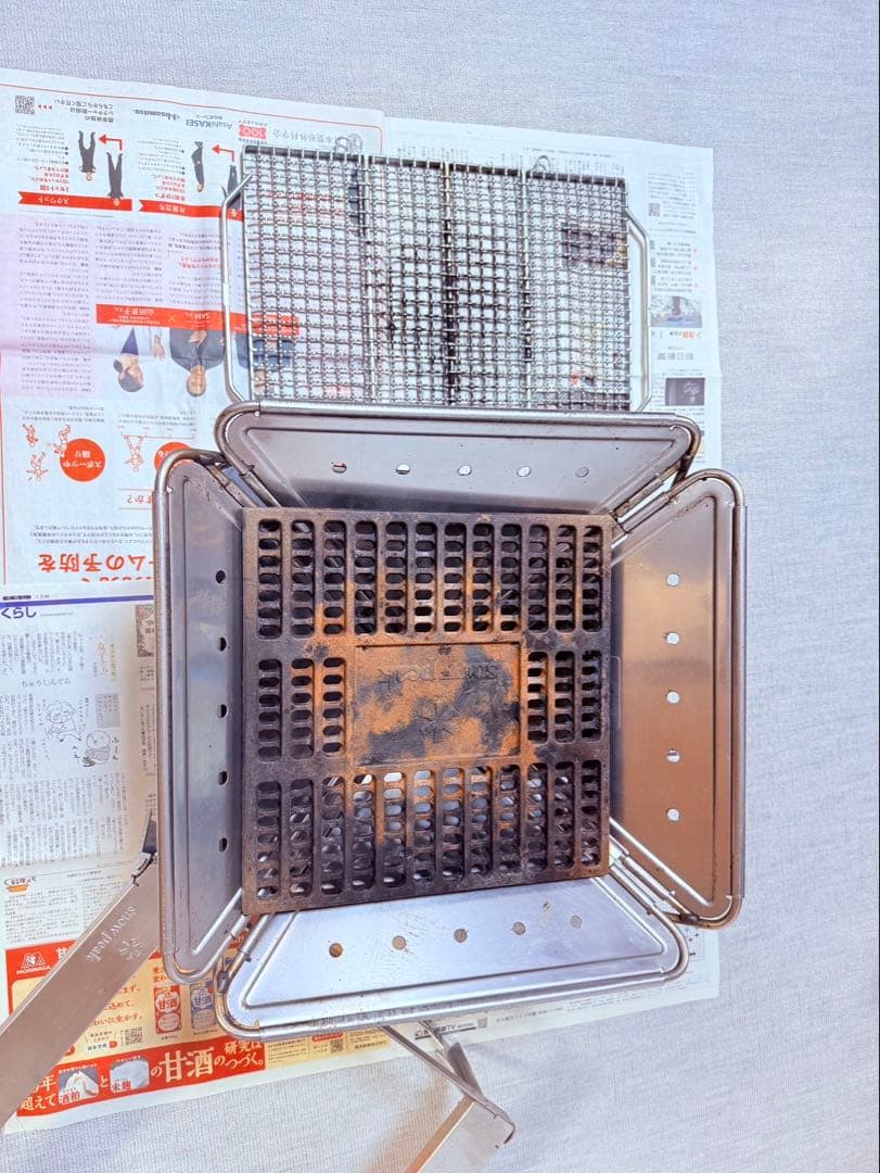 【セット】スノーピーク　焚き火台　焼きアミPro グリルブリッジ