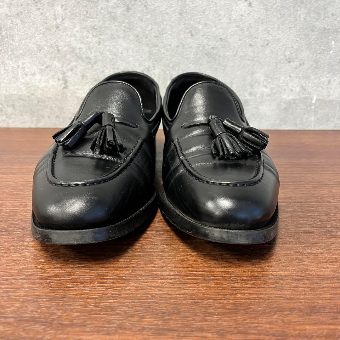 ユナイテッドアローズ　27.5 黒レザータッセルローファー