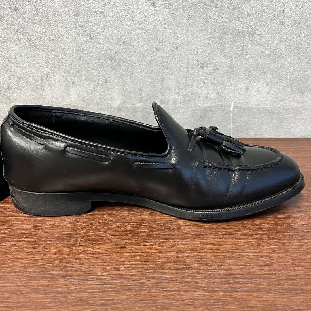 ユナイテッドアローズ　27.5 黒レザータッセルローファー