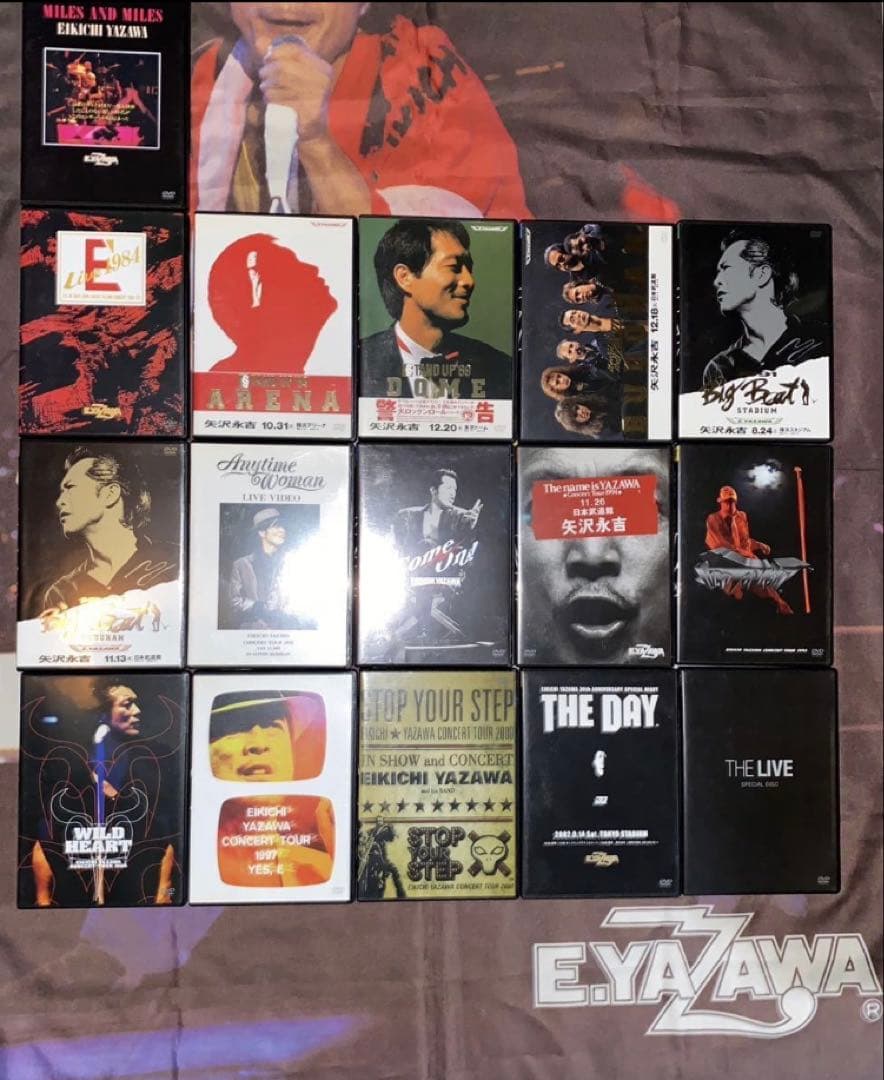 矢沢永吉THE LIVE EIKICHI YAZAWA DVD BOX