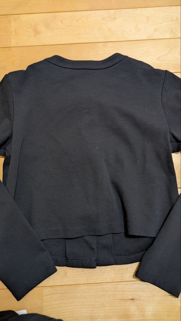 kate spade リボン付き セットアップ　黒 160