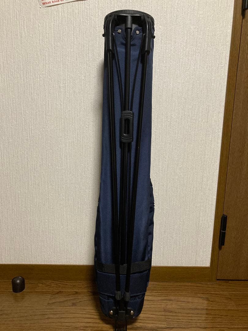 ゴルフ　スタンドバッグ　サブバッグ　パーリーゲイツ　紺色　ネイビー