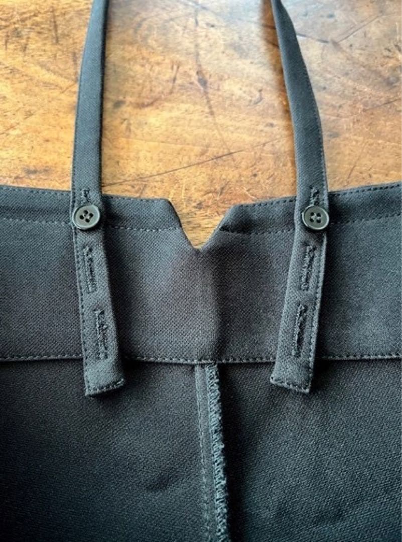 値下げ！新品未使用 CreemaRATAさんダボっとサロペットブラック