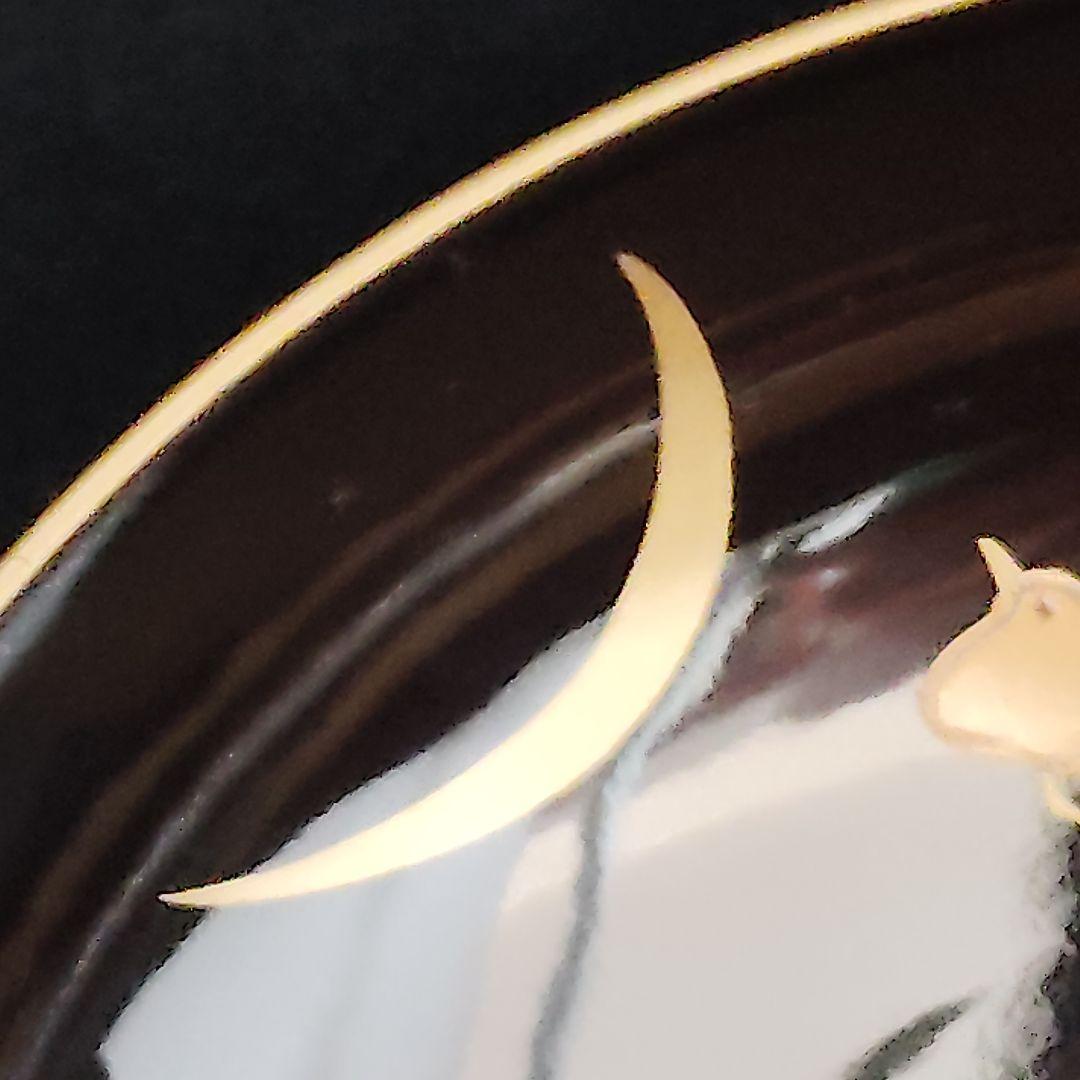 明治 骨董 輪島塗 木製 金蒔絵 波 千鳥 蓋付 吸物椀 アンティーク