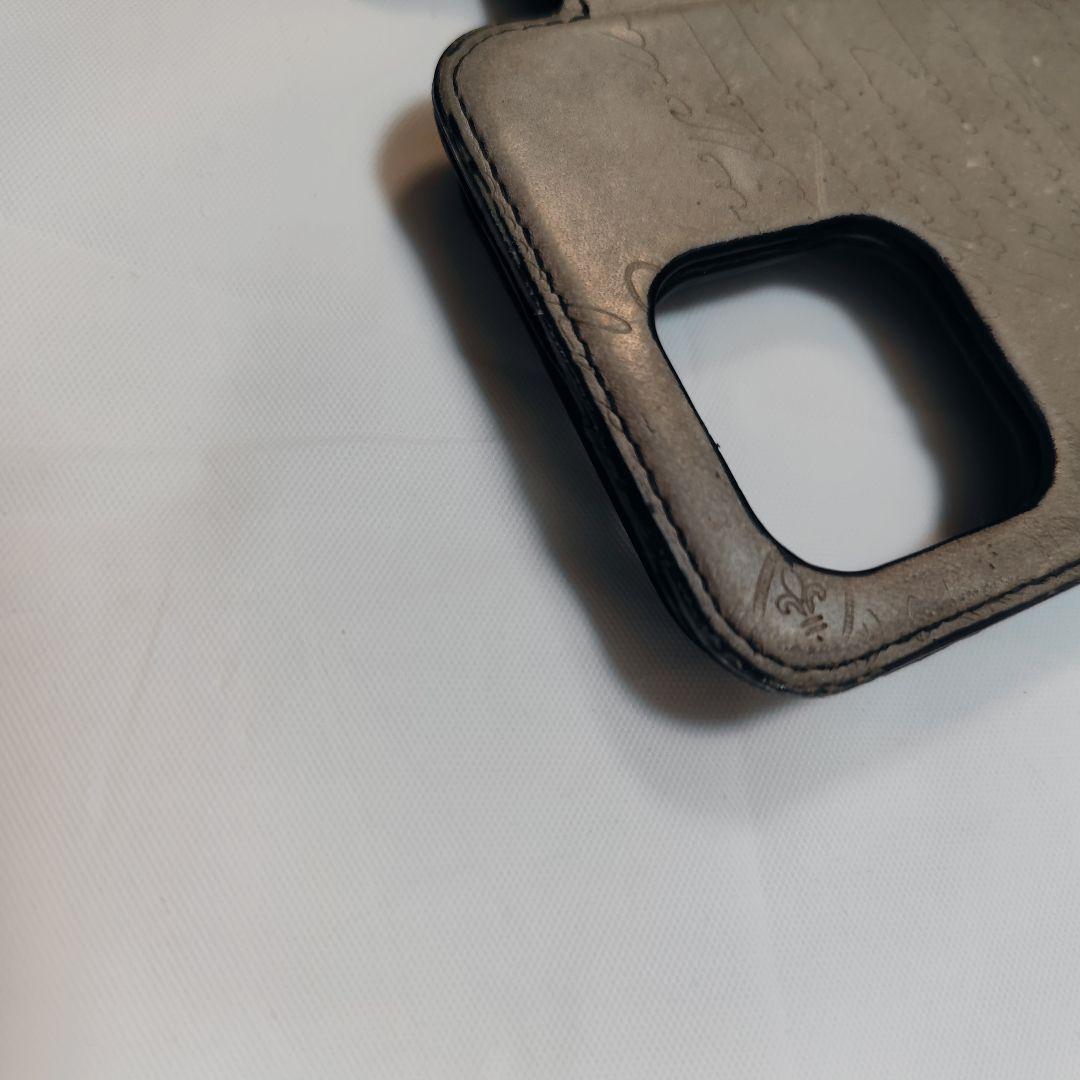 Berluti 手帳型 iPhoneケース iPhone13〜15対応 汚れあり