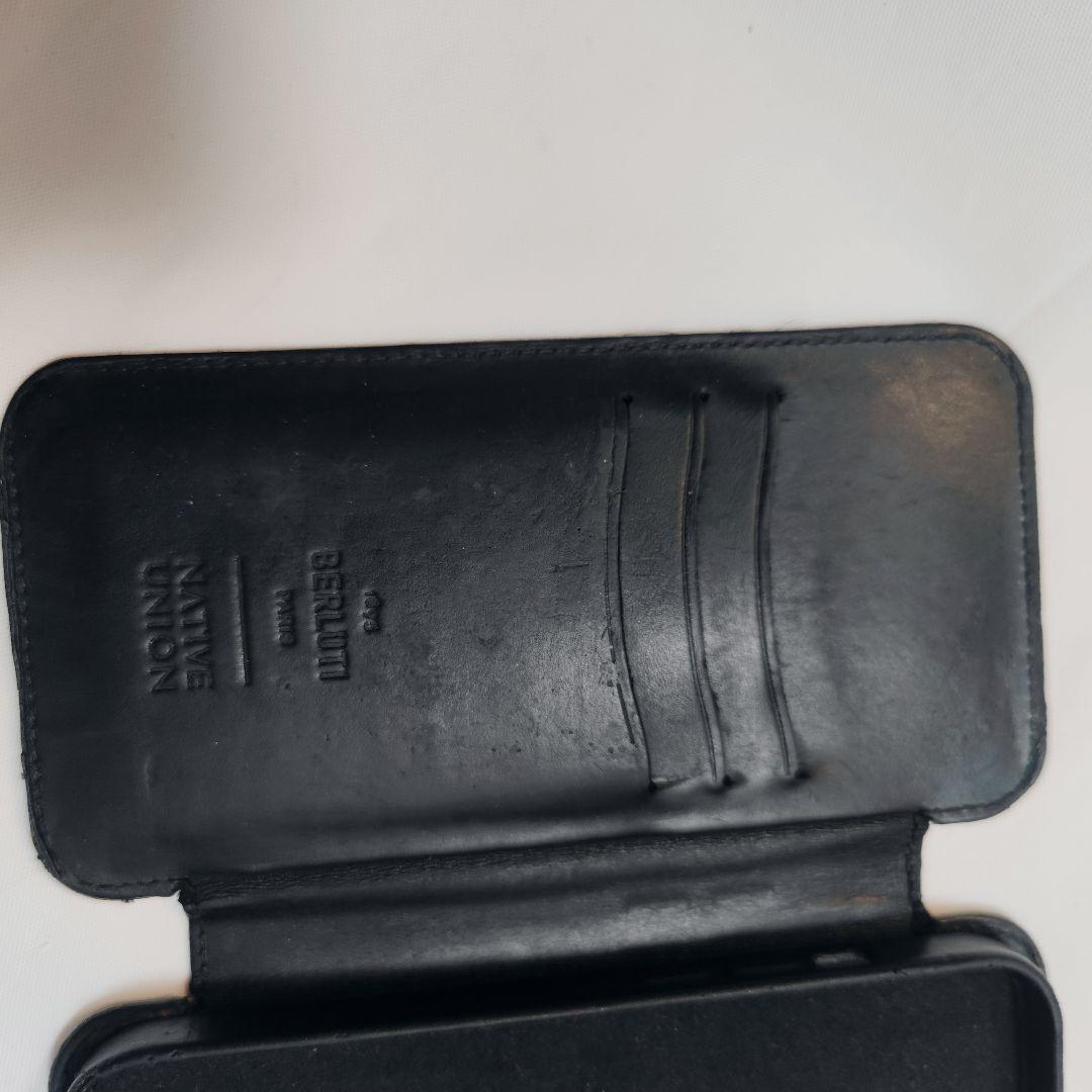 Berluti 手帳型 iPhoneケース iPhone13〜15対応 汚れあり