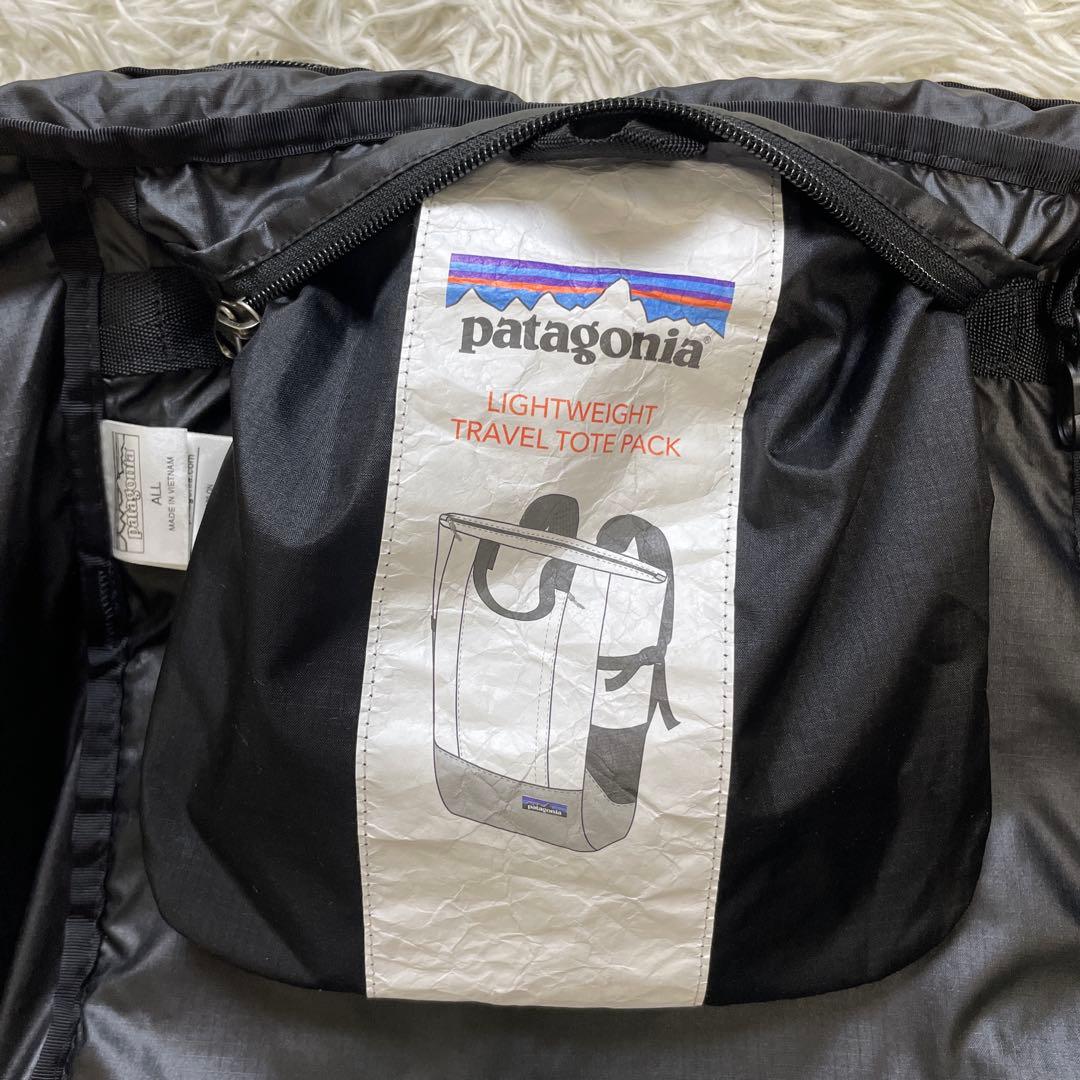 パタゴニア ライトウェイトトラベルトートバッグ ブラック