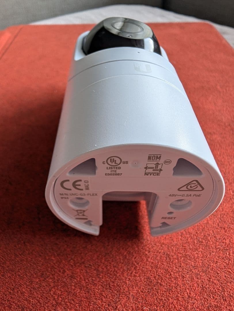 Ubiquiti FLEX UVC-G3-FLEX 監視カメラ 屋内/屋外対応