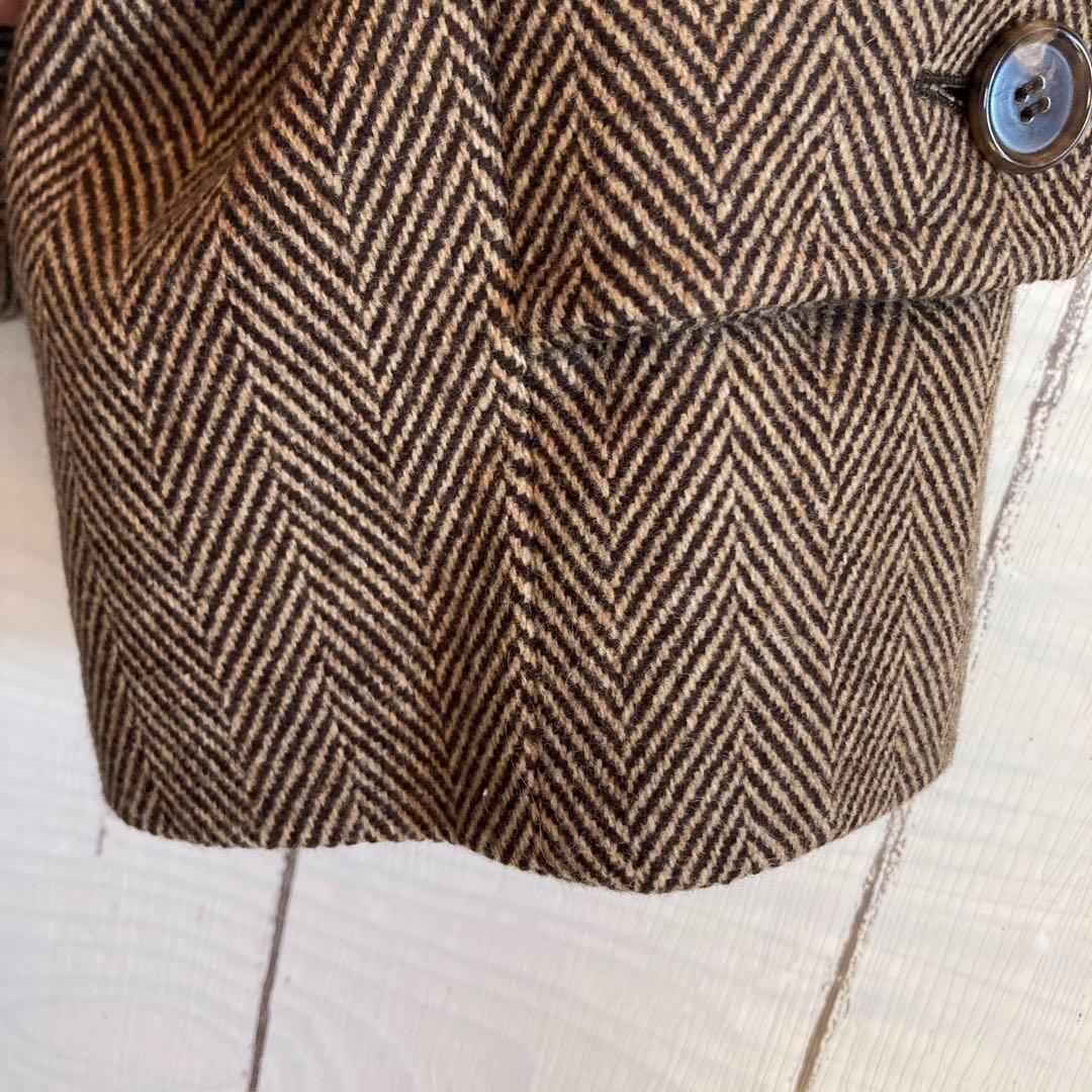 バ*パ様 Ermenegildo Zegna Lサイズ相当ウール　カシミヤ　イタ