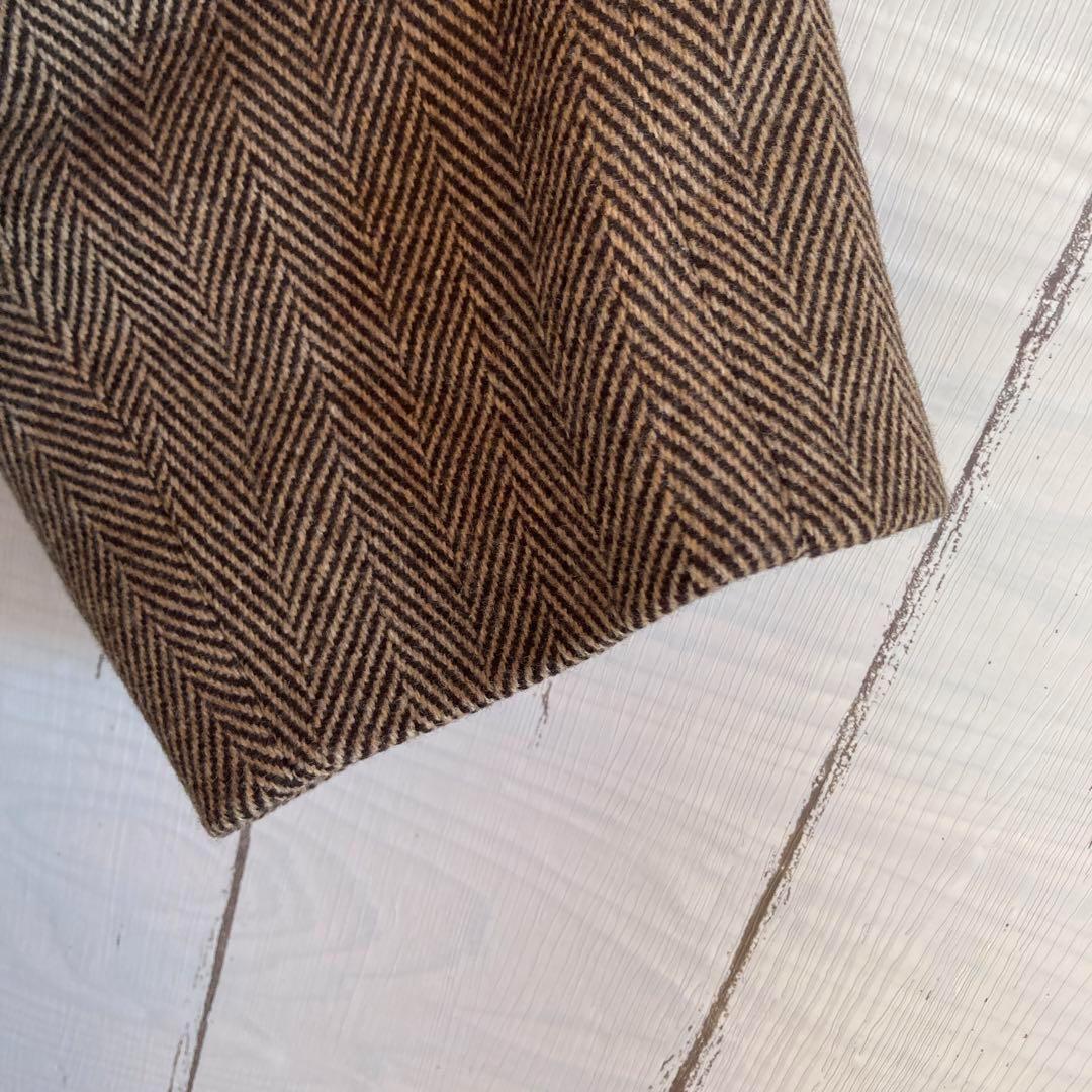 バ*パ様 Ermenegildo Zegna Lサイズ相当ウール　カシミヤ　イタ