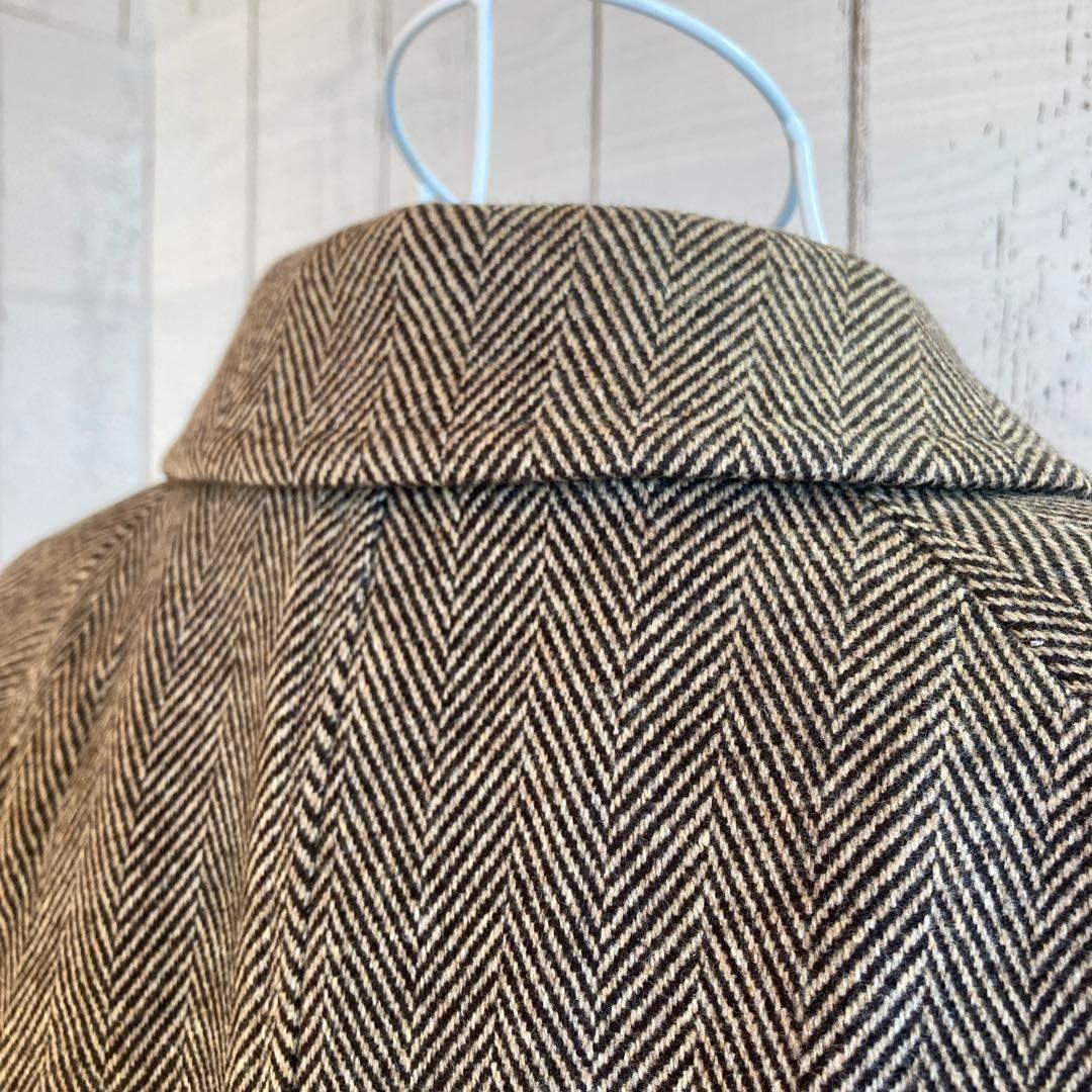 バ*パ様 Ermenegildo Zegna Lサイズ相当ウール　カシミヤ　イタ