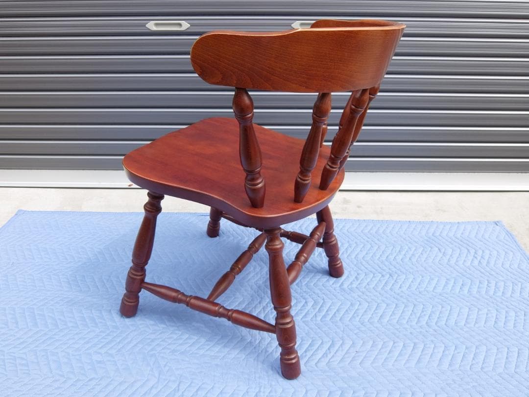 519　C _飛騨高山 柏木工 ダイニングチェア 椅子 ウィンザーチェア