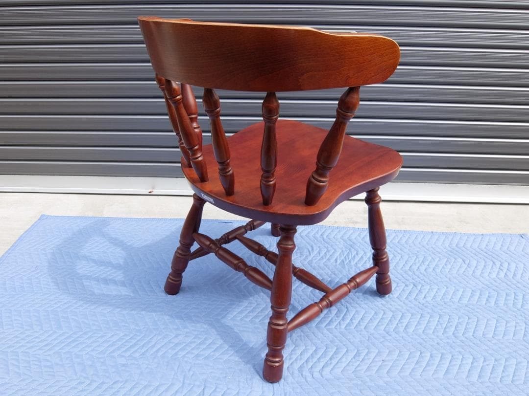 519　C _飛騨高山 柏木工 ダイニングチェア 椅子 ウィンザーチェア