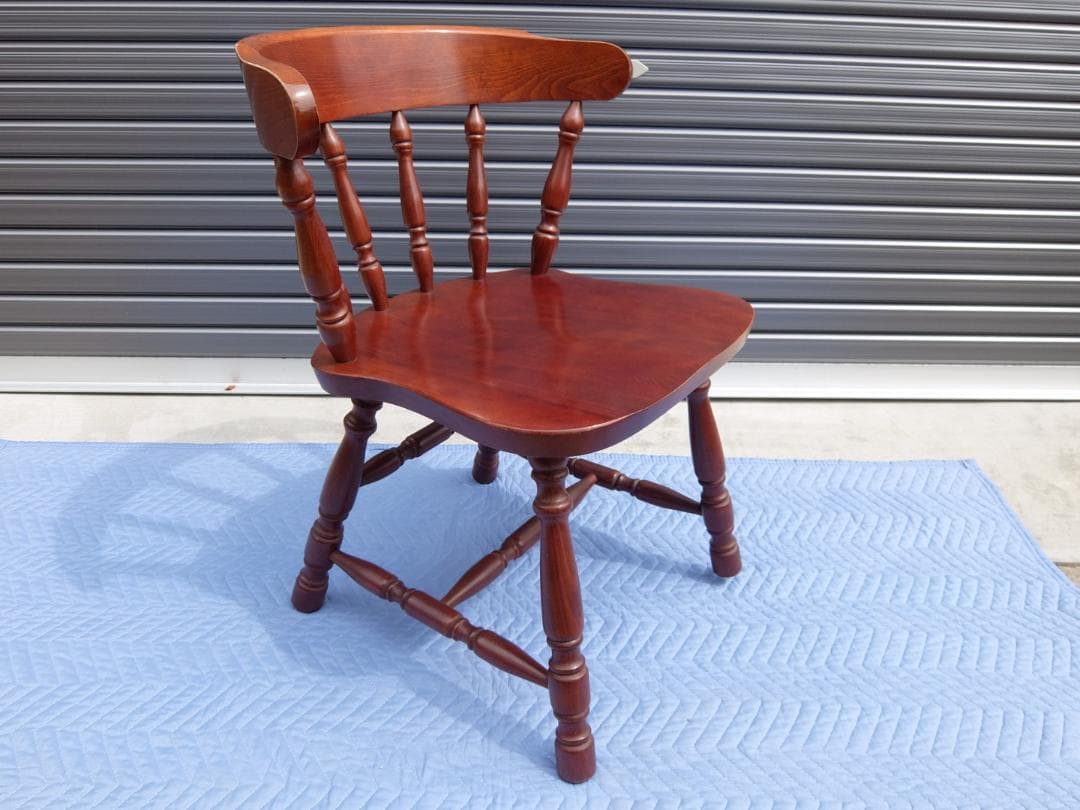 519　C _飛騨高山 柏木工 ダイニングチェア 椅子 ウィンザーチェア