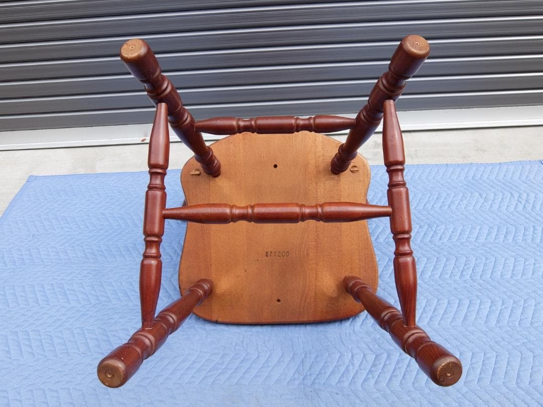 519　C _飛騨高山 柏木工 ダイニングチェア 椅子 ウィンザーチェア