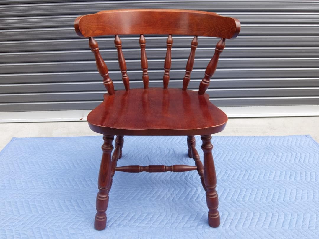 519　C _飛騨高山 柏木工 ダイニングチェア 椅子 ウィンザーチェア