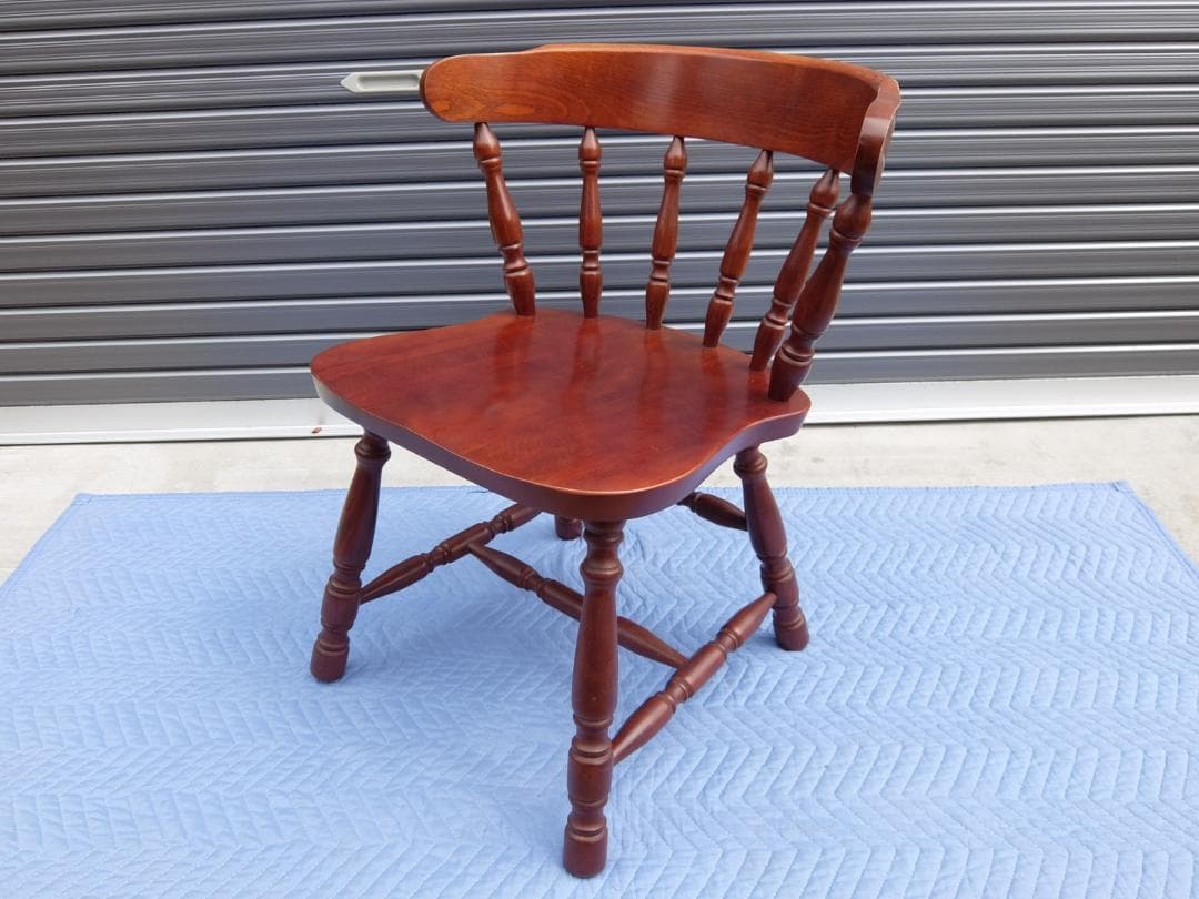 519　C _飛騨高山 柏木工 ダイニングチェア 椅子 ウィンザーチェア