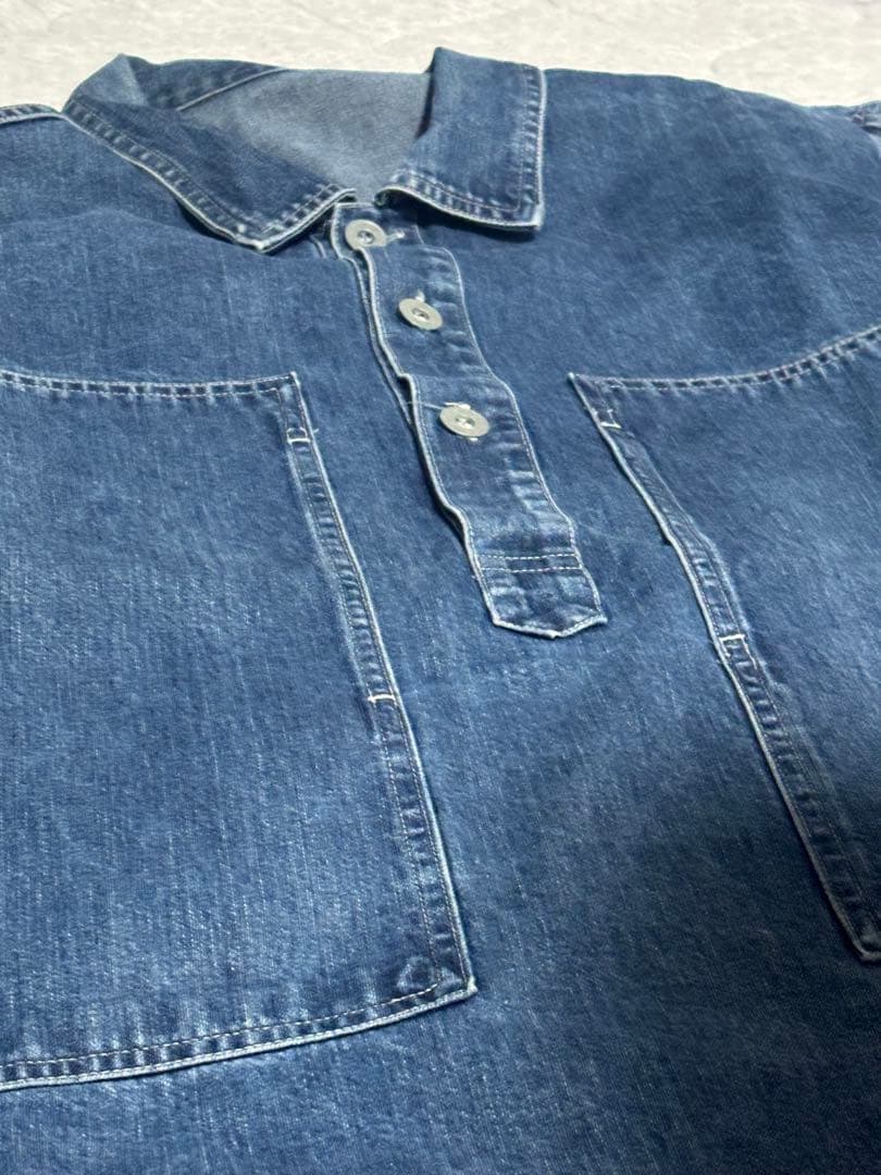 [M35]US ARMY デニムプルオーバー カバーオール ヴィンテージレプリカ