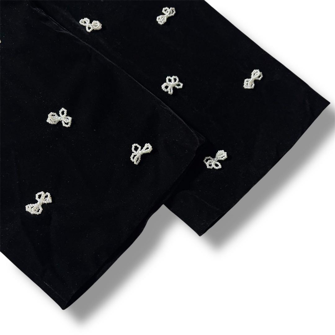 パンツ DREAM Sister Jane velvet pants S BLACK