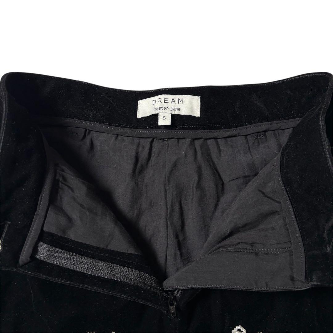 パンツ DREAM Sister Jane velvet pants S BLACK