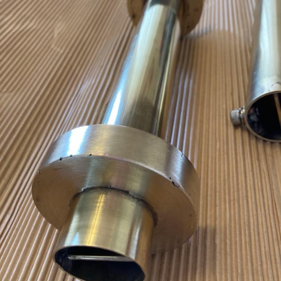 ゼンシン芋ロング用真鍮バッフル　総真鍮サイレンサー