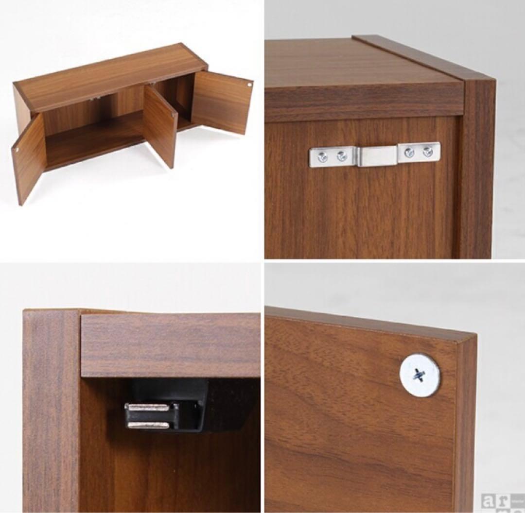 美品　ウォールラック　ウォールシェルフ　シンプル　ホワイトウッド　壁掛け