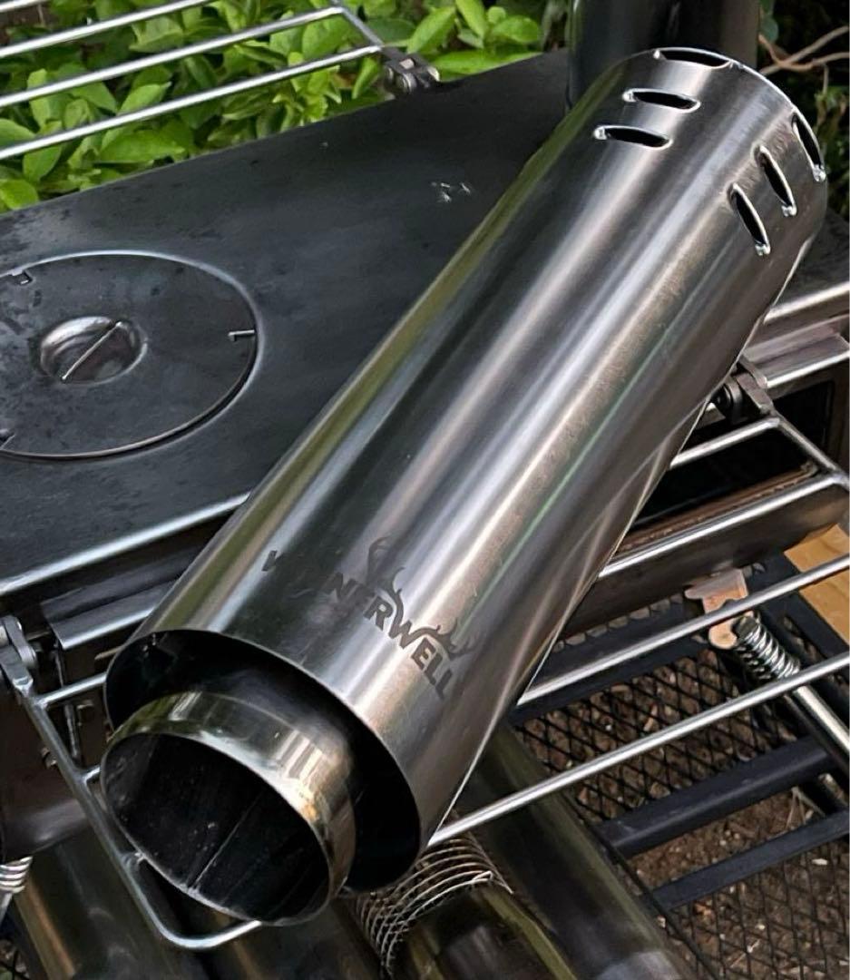 極美品 WINNERWELL 薪ストーブ 二重煙突 L 89mm 希少モデル