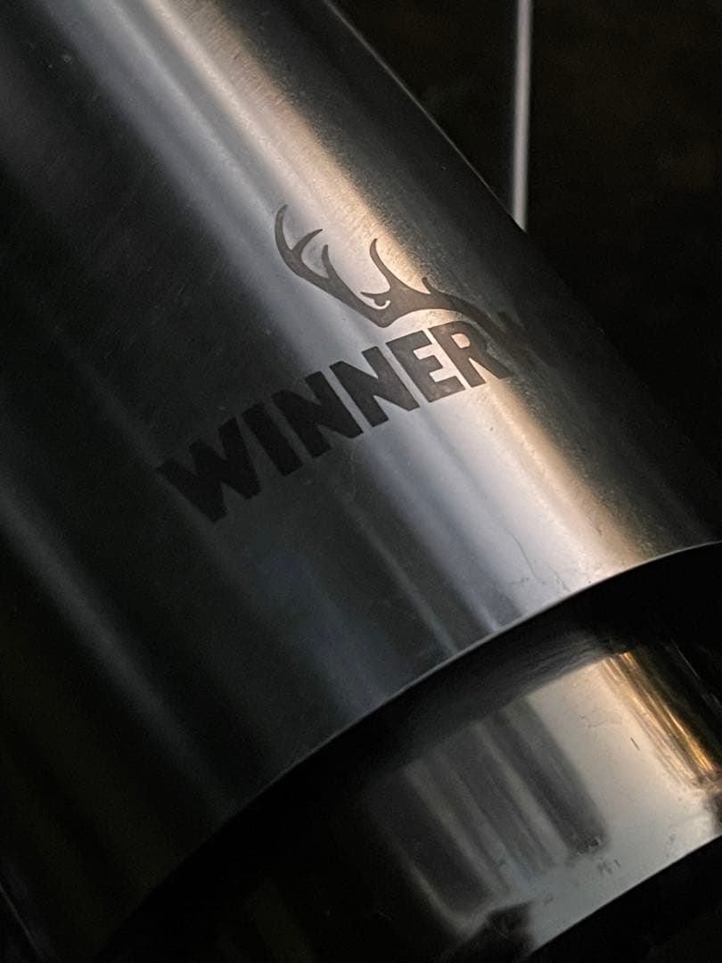 極美品 WINNERWELL 薪ストーブ 二重煙突 L 89mm 希少モデル