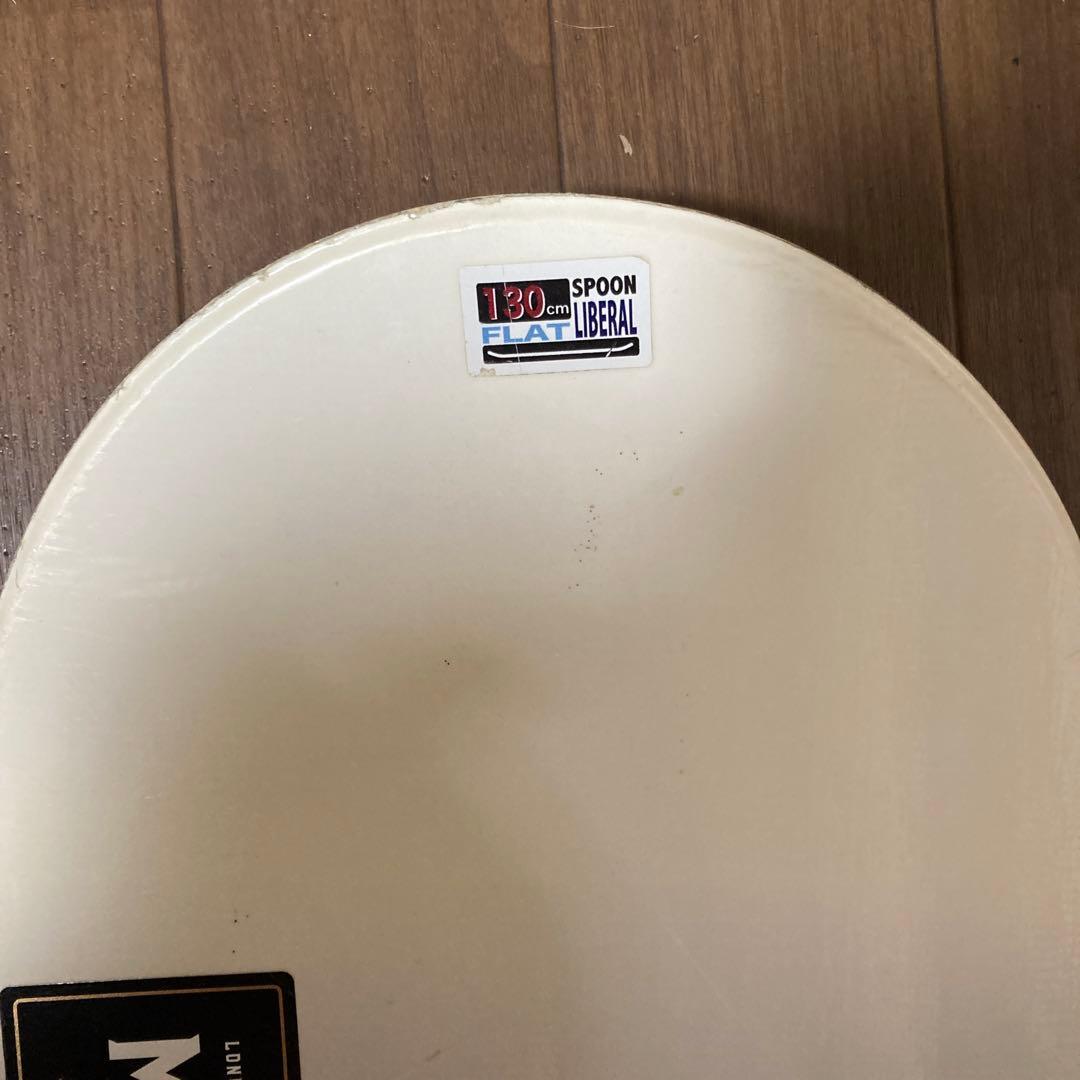 SPOON 130cm FLAT LIBERAL スノーボード　ビンディング付き
