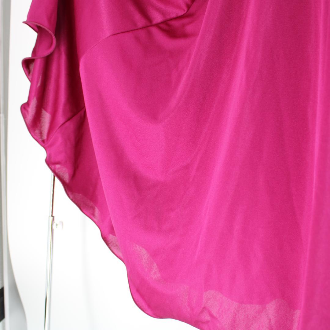 【美品 日本製 社交ダンス衣装】パープル SUNLINE ワンピース ドレス