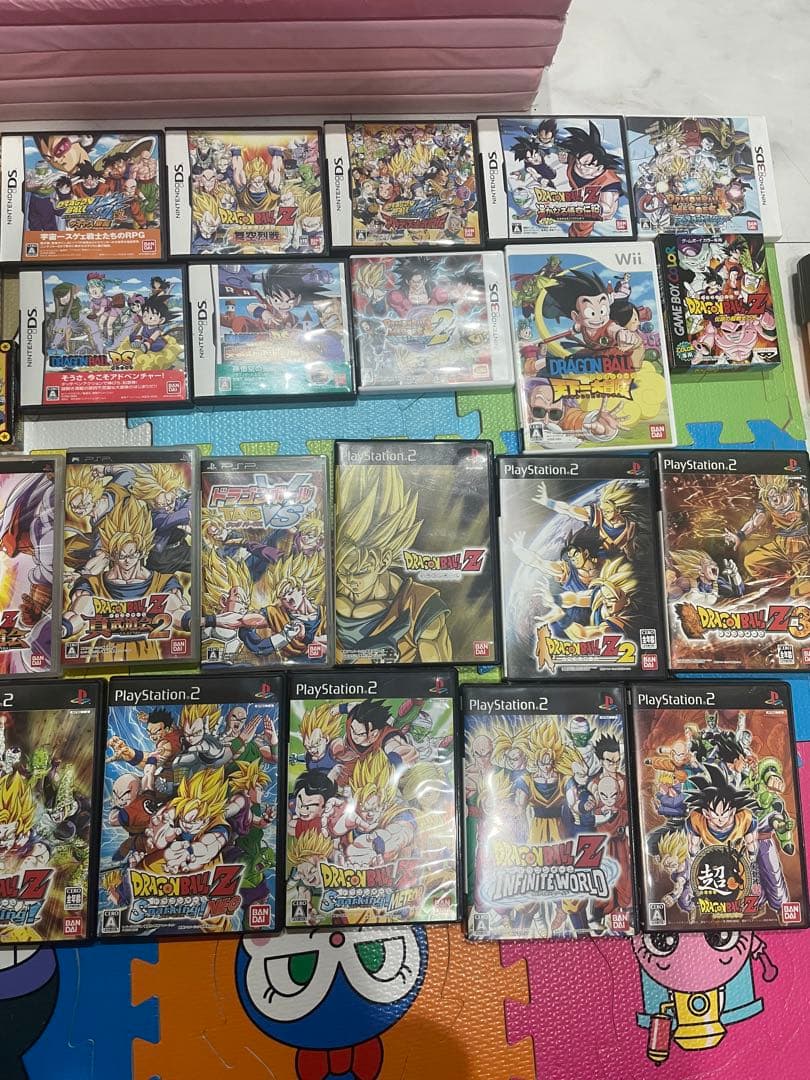 ドラゴンボール　ゲームソフト大量出品(バラ売り不可)