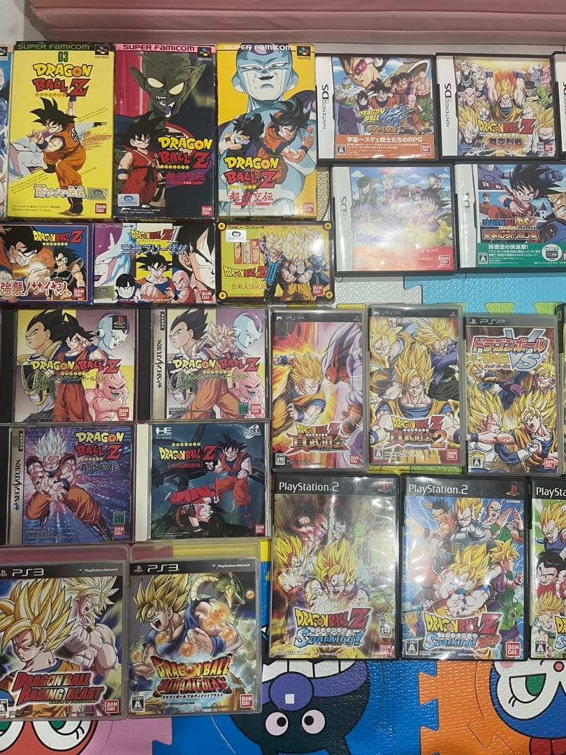 ドラゴンボール　ゲームソフト大量出品(バラ売り不可)