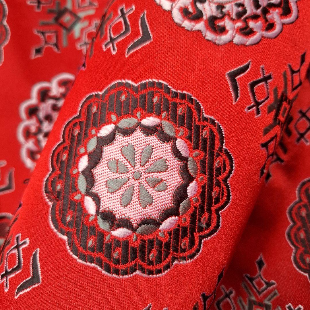 コムデギャルソン ジャガード刺繍 ワイドフレアーパンツ