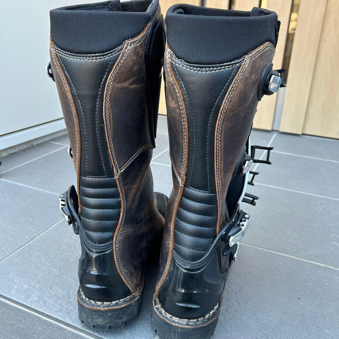 ガエルネ バイク ブーツ ブラウン 28.0㎝
