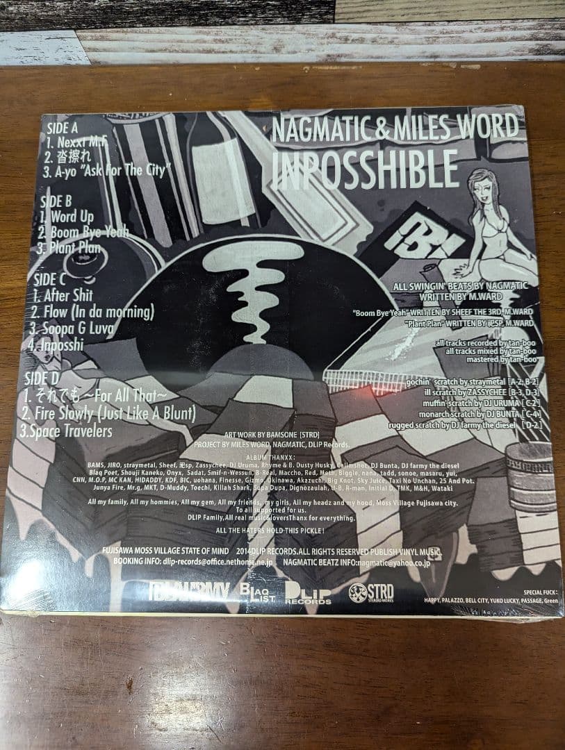 邦楽 Nagmatic & Miles Word Impossible LP