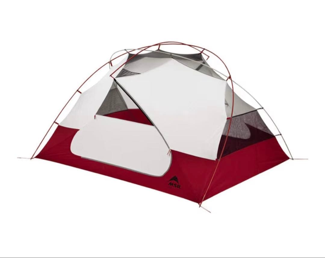 MSR エリクサー3 ELIXIR3 テント　ハンマー付き　フットプリント付き